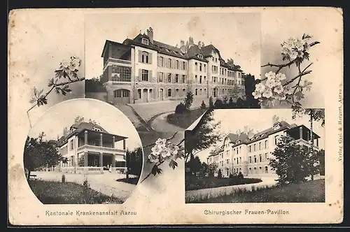 AK Aarau, Kantonale Krankenanstalt, Chirurgischer Frauen-Pavillon