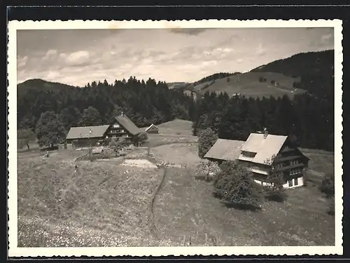 AK Hemberg /Toggbg., Pension Stocken aus der Vogelschau