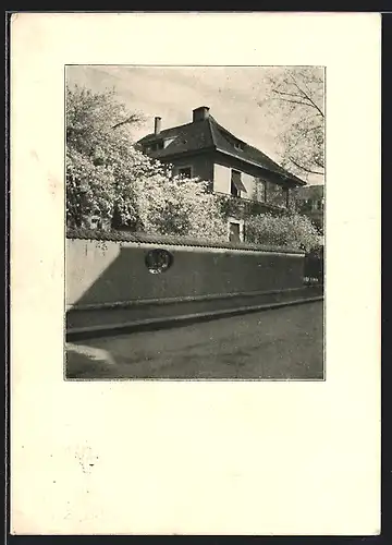 AK Basel, Haus in der Kapellenstrasse 15