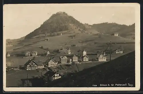 AK Diken, Ortsansicht aus der Vogelschau
