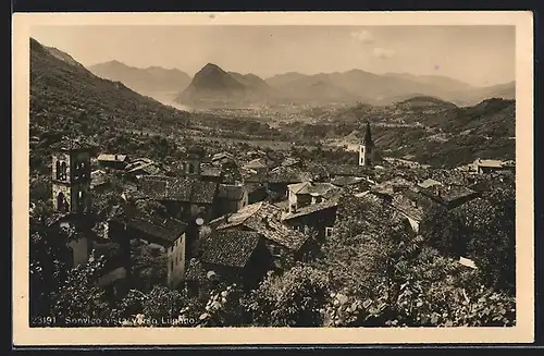AK Sonvico, Panorama visto verso Lugano