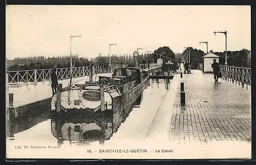 AK Saincaize-le-Guétin, Le Canal