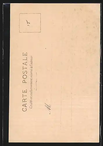 AK Porträt der Tänzerin Otero mit Hut