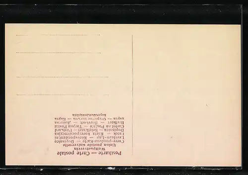 AK Theaterszene aus Götterdämmerung, III. Akt, Flosshilde: Freigebig solltest Frauen du sein