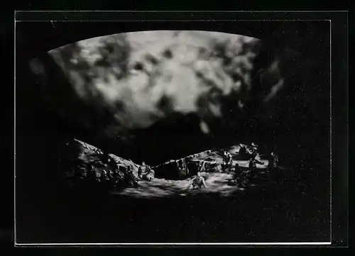 AK Bayreuth, Szene von den Festspielen