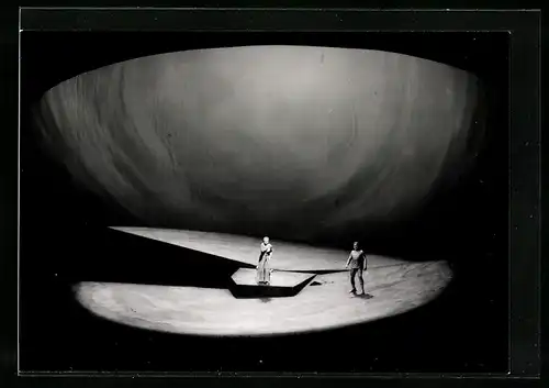 AK Bayreuth, Szene von den Festspielen 1971