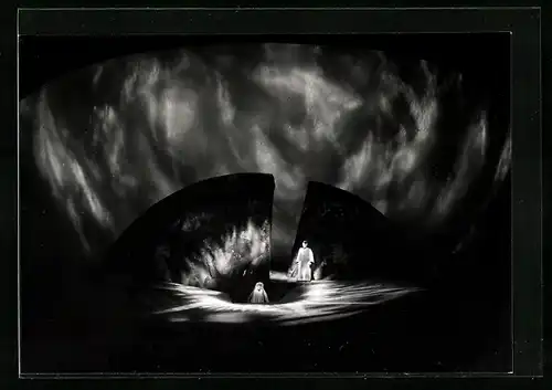 AK Bayreuth, Szene von den Festspielen 1971