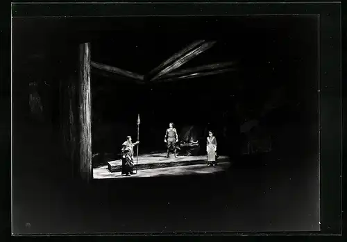 AK Bayreuth, Szene von den Festspielen 1971