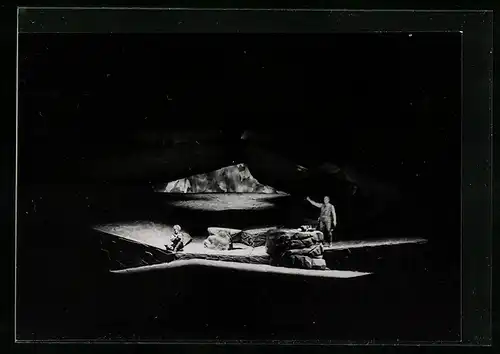 AK Bayreuth, Szene von den Festspielen 1971