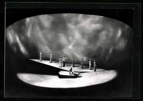 AK Bayreuth, Szene von den Festspielen 1971