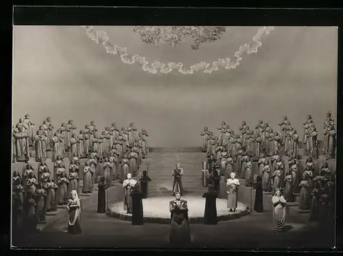 AK Bayreuth, Festspiele 1958, Lohengrin I. Akt