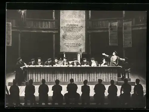 AK Bayreuth, Festspiele 1963, Meistersinger I. Akt