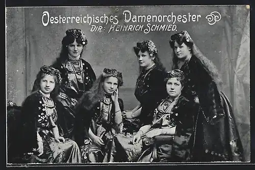 AK Österreichisches Damenorchester, Direktor Heinrich Schmied