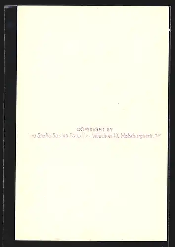 AK Opernsängerin Hertha Töpper als Amneris, mit original Autograph