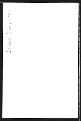 AK Opernsänger Robert Ilostalvy im Anzug, mit original Autograph