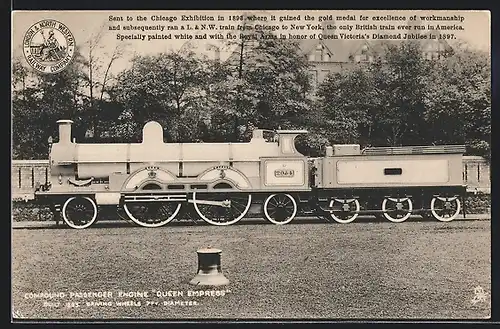 AK Englische Eisenbahn, Lokomotive No. 2054 der London & North Western Railway