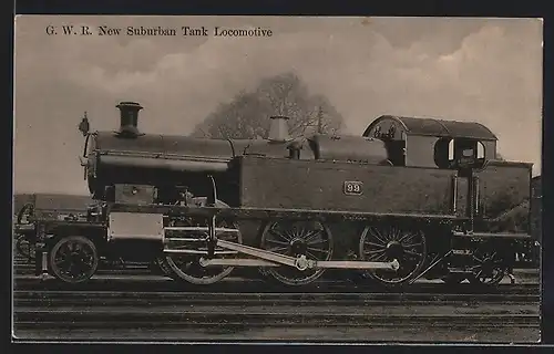 AK GWR New Suburban Tank Locomotive, No. 99