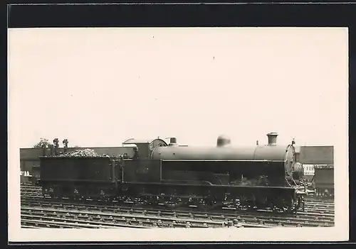 AK Englische Eisenbahn-Lokomotive mit Nr. 492