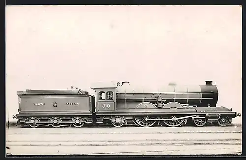 AK Englische Eisenbahn-Lokomotive mit Nr. 717 der North Eastern Railway
