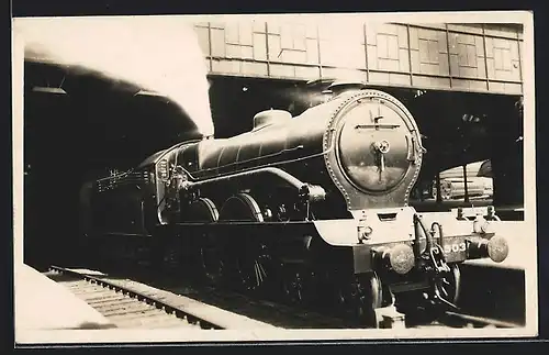 AK Englische Eisenbahn-Lokomotive mit Nr. 903