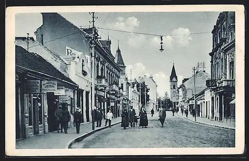 AK Trencianské Teplice, Masaryk-Gasse