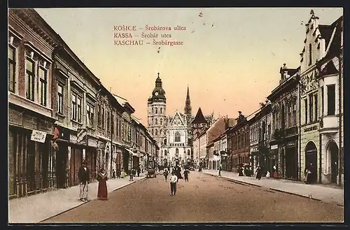 AK Kosice, Srobárova ulica, Srobárutca