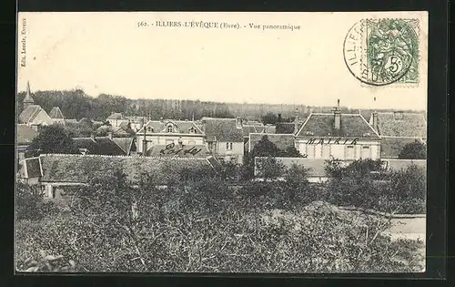 AK Illiers-l'Évéque, Vue panoramique