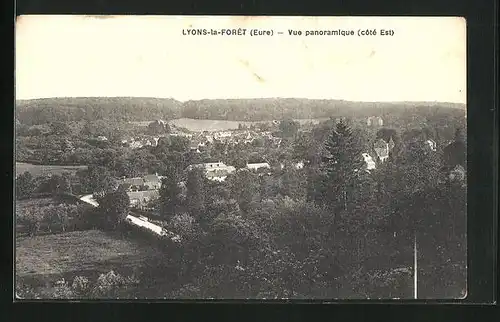 AK Lyons-la-Foret, Vue panoramique
