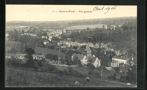 AK Lyons-la-Foret, Vue générale