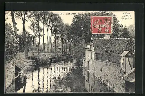 AK Gisors, l'Epte au Pont Cappeville