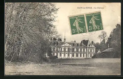 AK Glos-sur-Risle, le Chateau