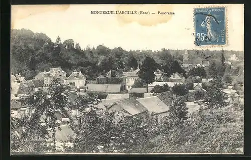 AK Montreuil-l'Argillé, Panorama