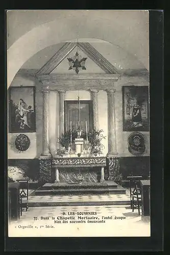 AK Mortuaire, Dans la Chapelle