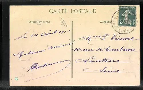 AK Montfort-sur-Risle, La Risle, Côté aval