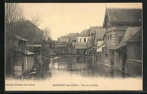 AK Montfort-sur-Risle, Vue sur la Risle