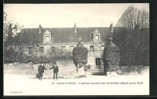 AK Lyons-la-Forêt, L`ancien couvent des Cordeliers
