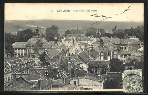 AK Louviers, Panorama, coté ouest