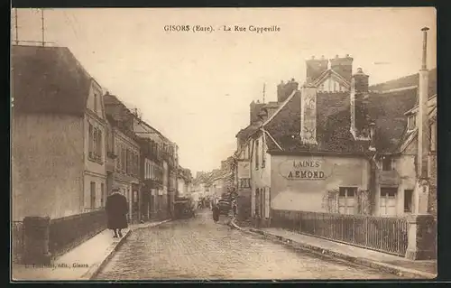 AK Gisors / Eure, La Rue Cappeville