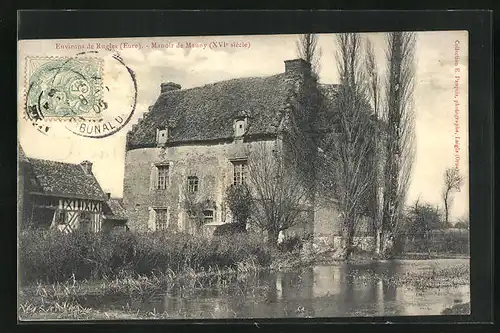 AK Rugles, Manoir de Mauny, XVIe siecle