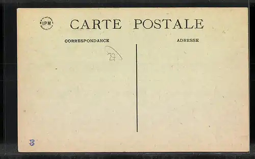 AK Orgeville, Le Presbytére, Premier Groupe de Orphelins de la Commune, 1914