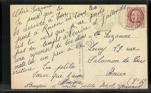 AK Nassandres, Vue et l'Eglise