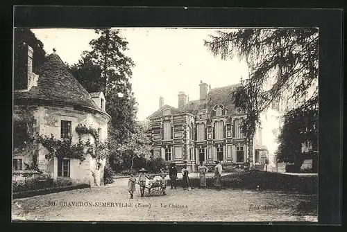 AK Graveron-Semerville, Le Chateau, exterieure