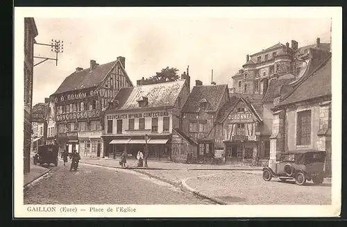 AK Gaillon, Place de l`Eglise