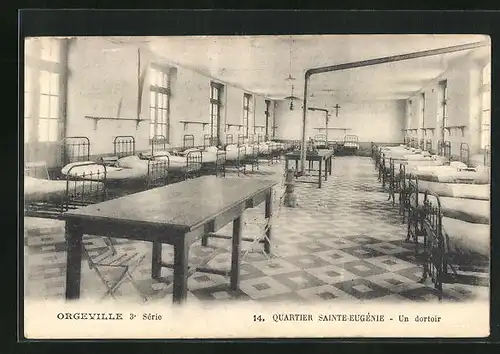 AK Orgeville, Quartier Sainte-Eugénie, Un dortoir