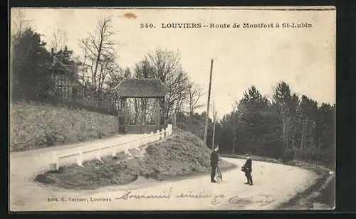 AK Louviers, Route de Montfort à St-Lubin