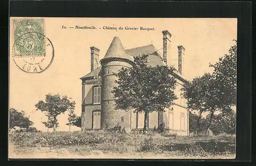 AK Houetteville, Château du Gravier Boquet