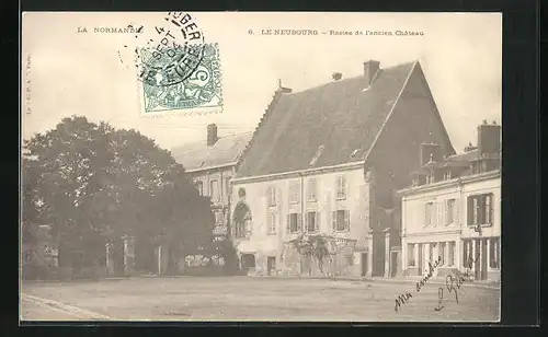 AK Le Neubourg, Restes de l'ancien Château