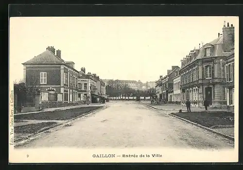 AK Gaillon, Entrée de la Ville