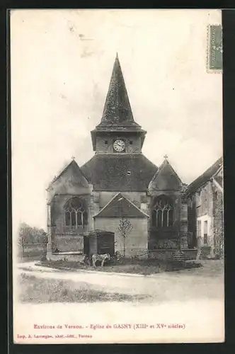 AK Gasny, L`Eglise
