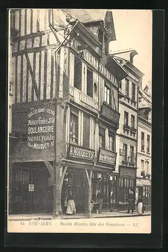 AK Louviers, Vieille Maison dite des Temphers